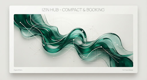 Abstract visual representing IZIN Creatives
